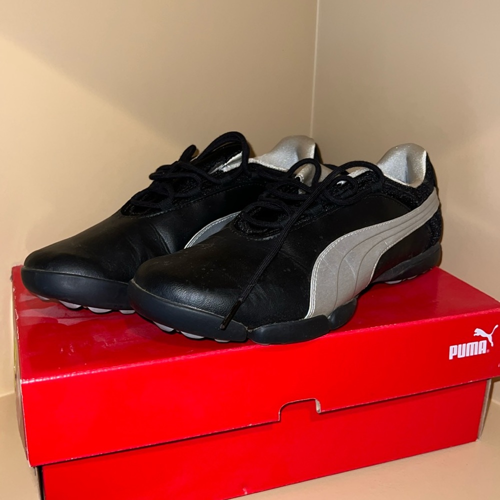 Women’s Black Puma Golf Shoes